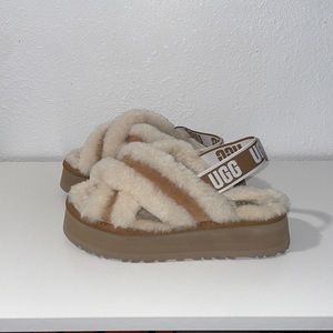 Ugg platform slippers